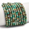 Dyed Natural Imperial Jasper Beads Strands G-P600-A01-01D-1