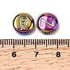 Electroplate Transparent Glass Beads EGLA-L047-02C-3
