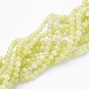 Natural Gemstone Beads Strands GSR4mmC033-1