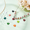 44Pcs 11 Colors 201 Stainless Steel Enamel Charms STAS-DC0003-84-3