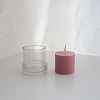 DIY Plastic Pillar Candle Molds CAND-PW0001-015B-1