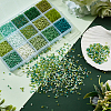   12000Pcs 15 Style 12/0 Opaque Glass Seed Beads SEED-PH0001-61-5