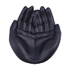 Hand Shaped Resin Jewelry Trays for Trinkets ODIS-WH0043-331B-1