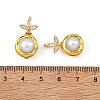 Natural Baroque Keshi Pearl Pendants PALLOY-JF05760-3