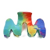 PVC Plastic Claw Hair Clips for Women Girl OHAR-D001-04-1