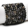 Natural Iolite Beads Strands G-G343-B01-4mm-2