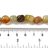 Natural Xiuyan Jade Beads Strands G-B078-D19-01-4