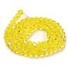 Transparent Electroplate Glass Beads Strands LS-EGLA-A039-T3mm-L21-2