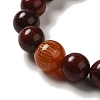 Wood Bead Bracelets BJEW-B080-26-2