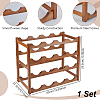 Bamboo 4-Tier Wine Rack Storage Shelf ODIS-WH0030-322-2