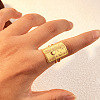 304 Stainless Steel Cuff Rings LS-RJEW-S626-10G-E-1