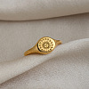 304 Stainless Steel Finger Rings for Women DP0534-6-2