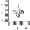 Brass Rhinestone Pendants RB-CBAFDDC-02P-3