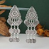 Alloy Crystal Rhinestone Chandelier Earrings for Women WG1C2F6-04-1