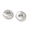 Brass European Beads KK-CBAFC6C-02P-2