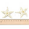 Ocean 304 Stainless Steel Enamel Big Pendants X-STAS-T076-08C-02G-3