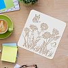 Plastic Reusable Drawing Painting Stencils Templates DIY-WH0172-341-3