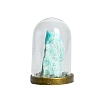 Raw Electroplate Natural Amazonite Species Bell Jar Cloches PW-WG54414-05-1