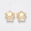Spray Painted Glass Beads LS-GLAA-R211-04-D03-2
