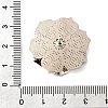 Brass Bead Caps KK-C167-03H-P-3