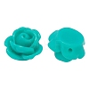 Rose Flower Opaque Resin Beads X-CRES-B1029-A12-1