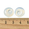 Opalite Donut/Pi Disc Charms G-G142-02V-3