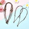 30Pcs Waxed Polyester Cord Necklaces Making NJEW-YW00015-01-4