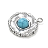 Synthetic Turquoise Pendants SA-CBA50C9-05P-2