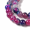 Natural Agate Bead Strands G-C116-B01-02-4