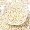 6/0 Opaque Baking Paint Glass Seed Beads SEED-M012-02A-26-2