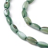 Natural Freshwater Shell Dyed Beads Strands X-SHEL-M018-13-11-3