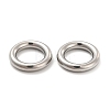 Non-Tarnish 304 Stainless Steel Linking Rings X-STAS-D246-01A-05P-3