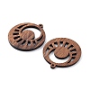 Walnut Wood Laser Cut Pendants X-WOOD-Q051-05J-2