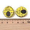 Printed Schima Wood Beads WD-CBA91F0-02-3