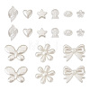 Craftdady 180Pcs 9 Style ABS Plastic Imitation Pearl Beads OACR-CD0001-08-2