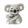Mother's Day Silicone Beads SIL-D014-02B-1