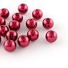 ABS Plastic Imitation Pearl Round Beads SACR-S074-8mm-A38-2