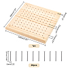   Wood Crochet Blocking Board AJEW-PH0007-12-2