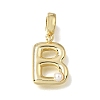 Brass Pendants KK-E806-01G-B-1