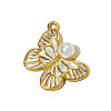 304 Stainless Steel Enamel Pendants STAS-OY005-36G-3