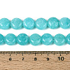 Dyed Natural White Jade Beads Strands G-T143-16F-5