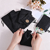 Beebeecraft 16Pcs 4 Styles Polyester Imitation Burlap Packing Pouches Drawstring Bags ABAG-BBC0001-01A-3