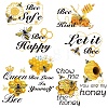 16 Sheets 8 Styles PVC Waterproof Wall Stickers DIY-WH0345-157-1