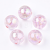 Transparent Acrylic Beads TACR-T006-01A-09-1