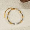 304 Stainless Steel Beaded Bracelets for Women ED3331-3