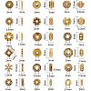 Tibetan Style Alloy Spacer Beads TIBEB-PH0004-21AG-3