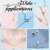 925 Sterling Silver Ends with Chain FIND-GA00001-6