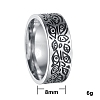 Retro Viking 201 Stainless Steel Finger Rings for Men FS-WGFAFFE-06-3
