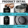 1Pc Column Stainless Steel Urn for Human Pet Ashes AJEW-PS0001-01A-6