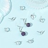 SHEGRACE Brass Stud Earring Findings XGRQ64370-853P-4